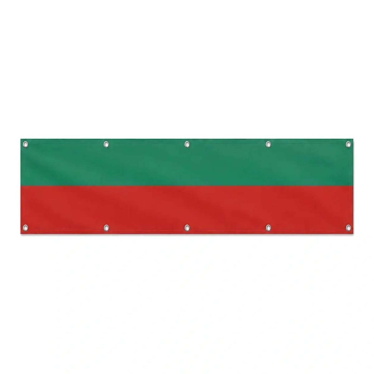 Drapeau de la Bulgarie grand format XL en polyester avec dix œillets