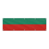 Drapeau de la Bulgarie grand format XL en polyester avec dix œillets