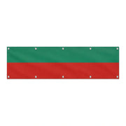 Drapeau de la Bulgarie grand format XL en polyester avec dix œillets