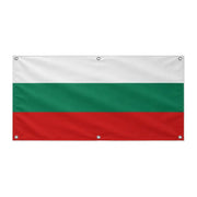 Drapeau bulgarie polyester résistant aux intempéries