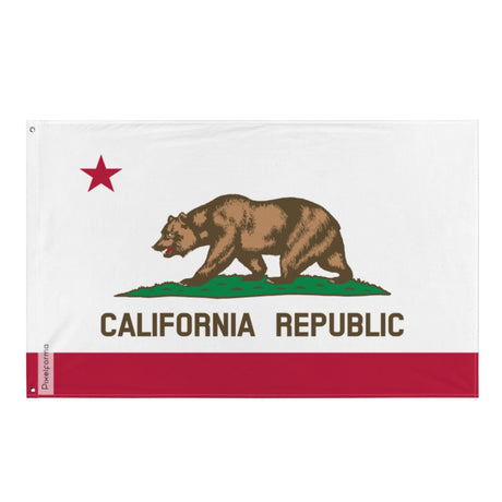 Drapeau de la Californie en plusieurs tailles 100 % polyester Imprimer avec Double ourlet - Pixelforma 