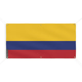 Drapeau de la Colombie 6 Oeillets en plusieurs tailles - Pixelforma