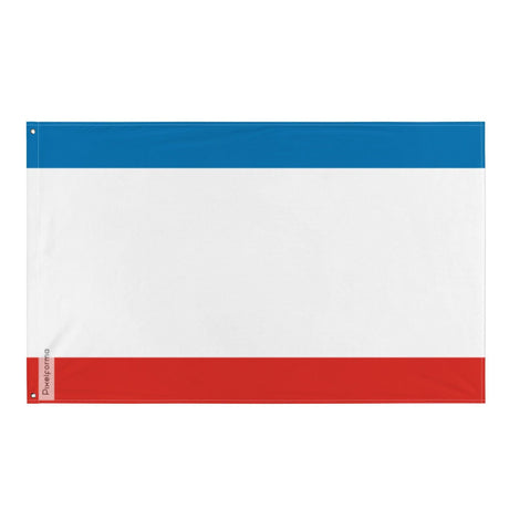 Drapeau de la Crimée en plusieurs tailles 100 % polyester Imprimer avec Double ourlet - Pixelforma 