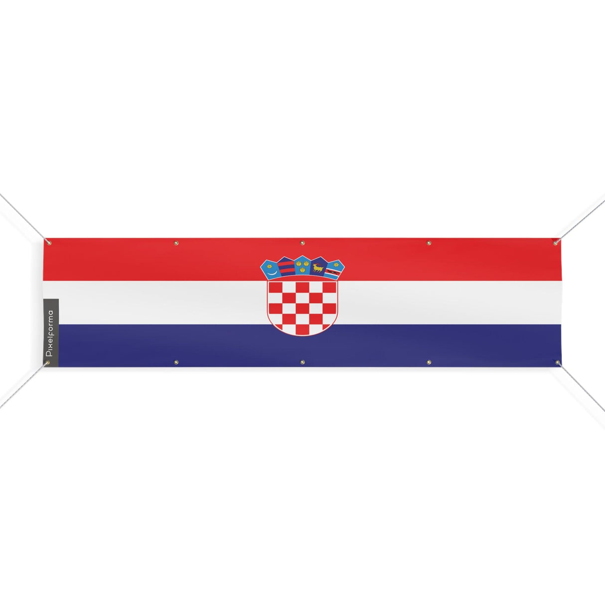 Croatia Flag 10 Eyelets in Multiple Sizes