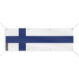 Drapeau de la Finlande 8 Oeillets en plusieurs tailles - Pixelforma 
