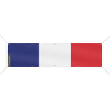 Drapeau de la France 10 Oeillets en plusieurs tailles - Pixelforma 