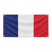 Drapeau france polyester résistant avec œillets solides