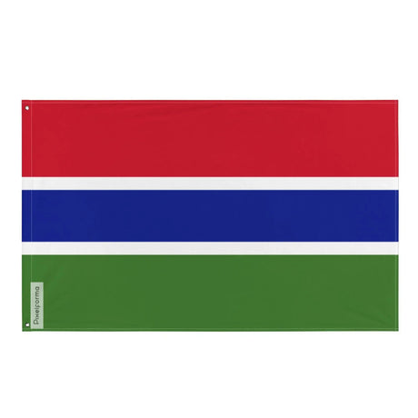Drapeau de la gambie polyester résistant plusieurs modèles