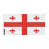 Drapeau de la géorgie 6 oeillets en plusieurs tailles (m) - pixelforma