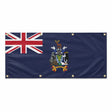 Drapeau géorgie du sud-et-les îles sandwich polyester résistant