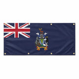 Drapeau géorgie du sud-et-les îles sandwich polyester résistant