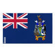 Drapeau de la géorgie sud-et-les îles sandwich sud polyester