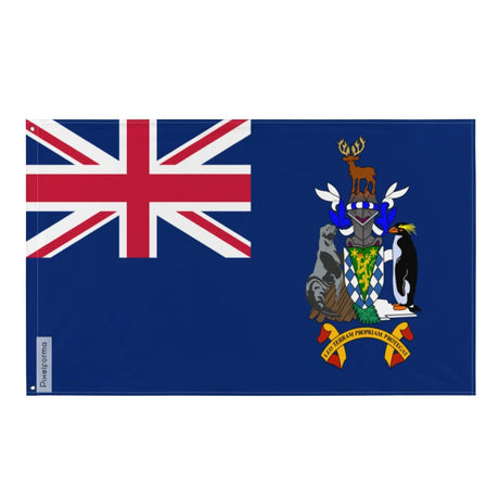 Drapeau de la géorgie sud-et-les îles sandwich sud polyester