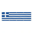 Drapeau de la Grèce grand format XL en polyester avec dix œillets