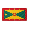 Drapeau grenade en polyester résistant avec œillets