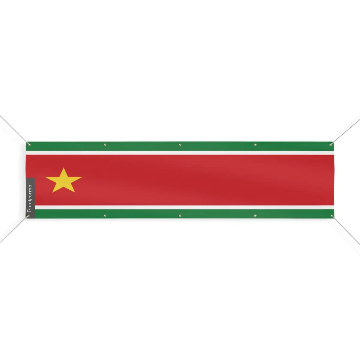 Drapeau de la Guadeloupe 10 Oeillets en Plusieurs Tailles (XL) - Pixelforma 