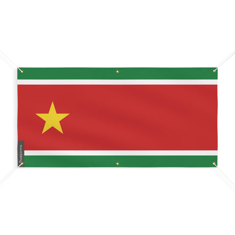 Drapeau de la Guadeloupe 6 Oeillets en plusieurs tailles - Pixelforma 