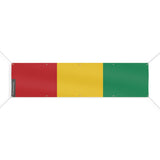 Drapeau de la Guinée 10 Oeillets en plusieurs tailles - Pixelforma 