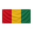 Drapeau guinée polyester résistant aux intempéries