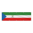 Drapeau de la Guinée équatoriale grand format XL en polyester avec dix œillets
