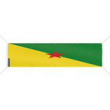 Drapeau de la Guyane 10 Oeillets en Plusieurs Tailles (XL) - Pixelforma 