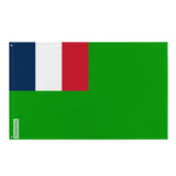 Drapeau de la Ire République indépendante de Guyane en plusieurs tailles 100 % polyester Imprimer avec Double ourlet - Pixelforma 