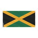 Drapeau de la Jamaïque 6 Oeillets en Plusieurs Tailles (M) - Pixelforma 