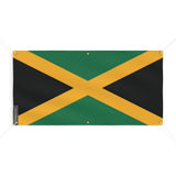 Drapeau de la Jamaïque 6 Oeillets en plusieurs tailles - Pixelforma