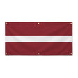 Drapeau lettonie polyester résistant usage extérieur durable