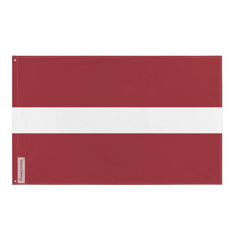Drapeau de la lettonie polyester résistant plusieurs modèles