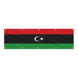 Drapeau de la Libye grand format XL en polyester avec dix œillets