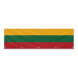 Drapeau de la Lituanie grand format XL en polyester avec dix œillets