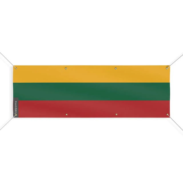 Drapeau de la Lituanie 8 Oeillets en Plusieurs Tailles (L) - Pixelforma 