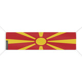 Drapeau de la Macédoine du Nord 10 Oeillets en plusieurs tailles - Pixelforma 