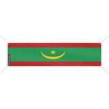 Drapeau de la Mauritanie 10 Oeillets en Plusieurs Tailles (XL) - Pixelforma 