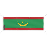 Drapeau de la Mauritanie 8 Oeillets en plusieurs tailles - Pixelforma 