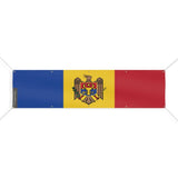 Drapeau de la Moldavie 10 Oeillets en Plusieurs Tailles (XL) - Pixelforma 