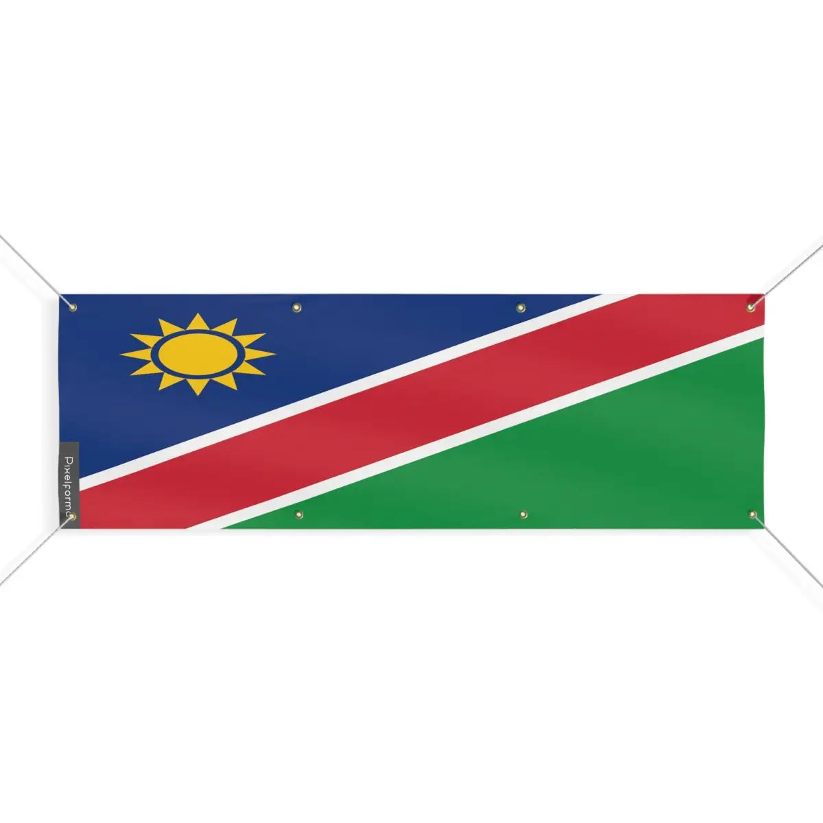 Drapeau de la Namibie 8 Oeillets en Plusieurs Tailles (L) - Pixelforma 