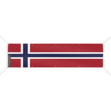 Bandera de Noruega 10 ojales en varios tamaños