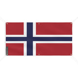 Drapeau de la norvège 6 oeillets en plusieurs tailles (m) - pixelforma