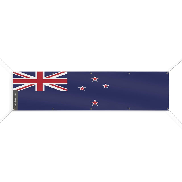 Drapeau de la Nouvelle-Zélande 10 Oeillets en plusieurs tailles - Pixelforma 
