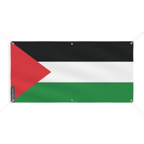 Drapeau de la Palestine 6 Oeillets en plusieurs tailles - Pixelforma 