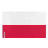 Drapeau de la pologne polyester résistant plusieurs modèles