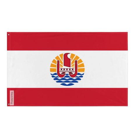Drapeau de la polynésie française polyester résistant