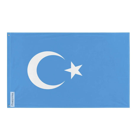 Drapeau de la première république du turkestan oriental polyester