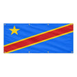 Drapeau république démocratique polyester résistant intempéries