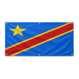 Drapeau république démocratique congo polyester résistant