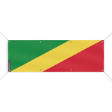 Drapeau de la république du Congo 8 Oeillets en plusieurs tailles - Pixelforma 