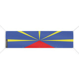 Drapeau de La Réunion 10 Oeillets en plusieurs tailles - Pixelforma 