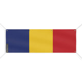 Drapeau de la Roumanie 8 Oeillets en plusieurs tailles - Pixelforma 